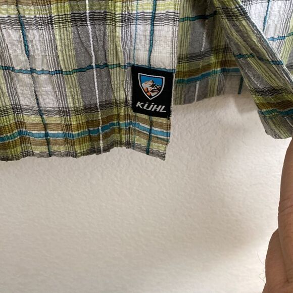 KUHL Men’s Plaid Button Down Shirt with a Little Stretch Size M - Picture 3 of 6